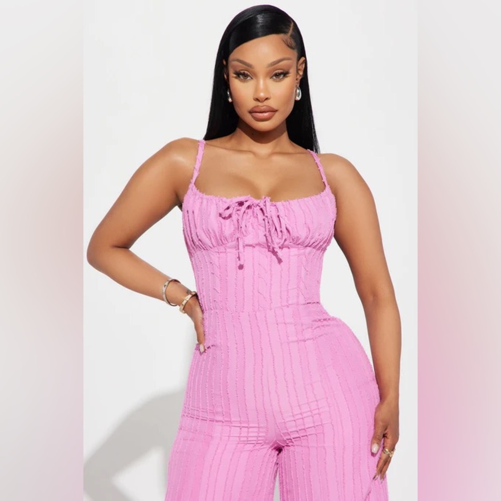 Pink Jumpsuit - Picture 2 of 4